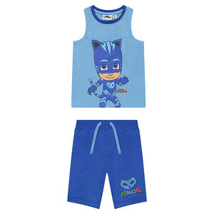 Pijama corto de punto con estampado PJ Masks ©2018 FrogBox/Ent. One UK Ltd 