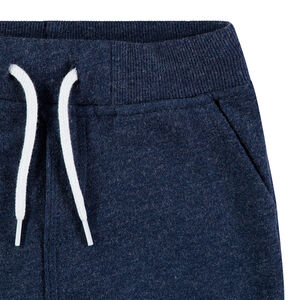 Pantalón de chándal de felpa jaspeada 