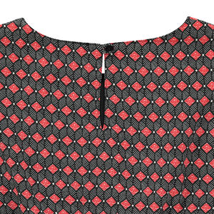 Júnior - Vestido de gasa de viscosa con estampado de fantasía 