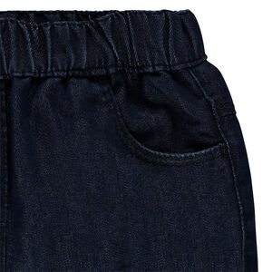 Jeans cintura y tobillos elásticos 