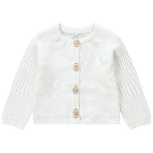 Chaqueta de punto con botones de efecto cuerno  Main Chaqueta de punto con botones de efecto cuerno