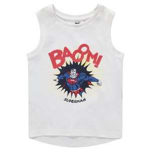 Camiseta de punto sin mangas con estampado ©Warner Superman 