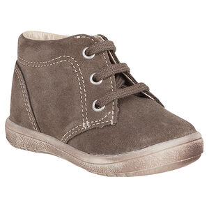 Botas bajas de piel serraje uniformes 