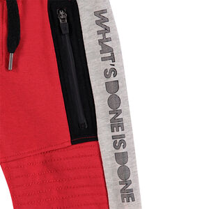 Bermudas de felpa con bolsillos con cremallera 