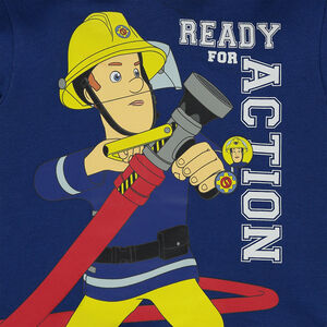 Sudadera con capucha de muletón con Sam el bombero 2 ©Prism Art and Design Limited 