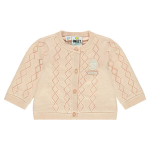 Chaleco de punto de fantasía con etiqueta ©Smiley Baby 