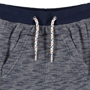 Pantalon de jogging en molleton twisté à poche kangourou 