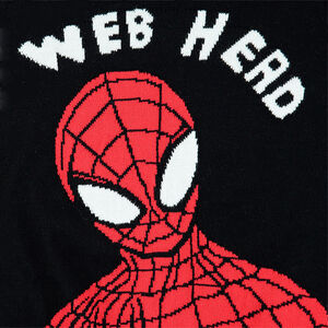 Jersey de punto con ©Marvel Spiderman de jacquard 