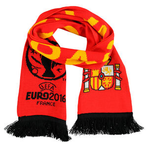 Bufanda de punto con flecos fabricado en España 