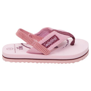 Chanclas con tira ancha y tira elástica ©Smiley 