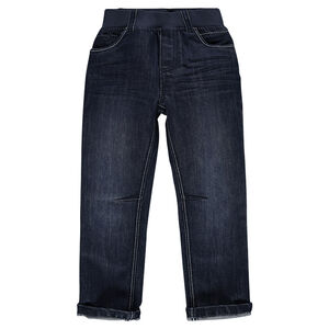 Jeans cintura elástica 