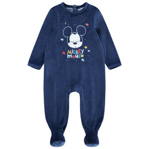 Pelele de terciopelo motivo  Mickey Disney 
