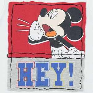 Camiseta sin mangas de punto de Disney con estampado de Mickey 