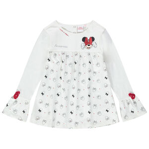 Túnica de manga larga con dibujos de Minnie Disney estampados 