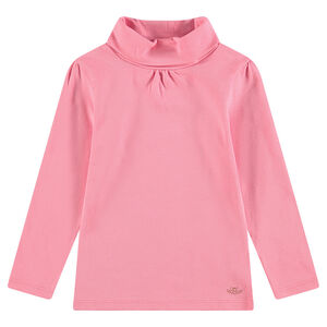 Camiseta interior lisa con de cuello vuelto con logo estampado 