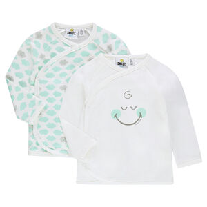 Pack de 2 sujetadores deportivos de punto ©Smiley Baby 