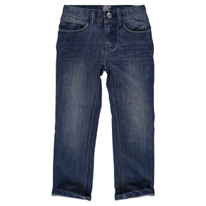 Jeans de corte recto sobrecostura 