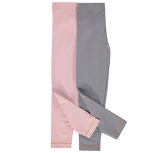 Juego de 2 leggings de punto con dibujo de fantasía estampado  Main Juego de 2 leggings de punto con dibujo de fantasía estampado