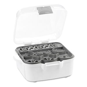 Estirilizador para micro-ondas - Blanco/Gris 