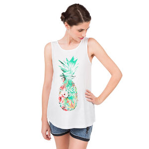 Camiseta de embarazo con estampado de piñas 