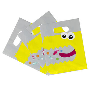 Juego de 10 bolsas para caramelos de cumpleaños Dragón 