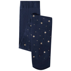 Leotardo liso con estrellas doradas estampadas  Main Leotardo liso con estrellas doradas estampadas