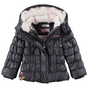 Anorak acolchado con forro de borreguito y detalles bordados  Main Anorak acolchado con forro de borreguito y detalles bordados