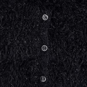 Júnior - Chaqueta corta de punto de pelo brillante  