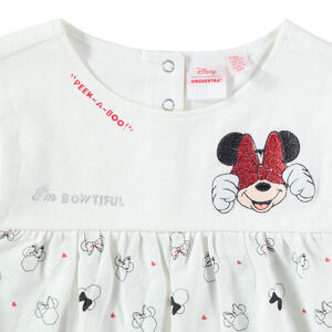 Túnica de manga larga con dibujos de Minnie Disney estampados 