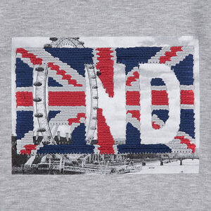 Sudadera de felpa con dibujo de lentejuelas mágicas 