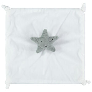 Doudou de terciopelo en forma de estrella. 