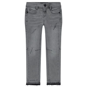 Vaqueros skinny efecto gastado 