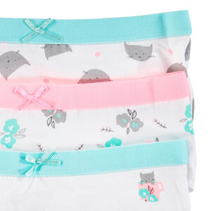 Pack de 3 culottes de algodón con dibujos de fantasía 