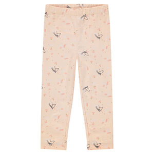 Leggings de punto con estampado all-over 