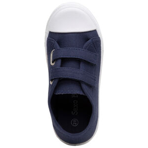 zapatilla  de lona à scratchs 