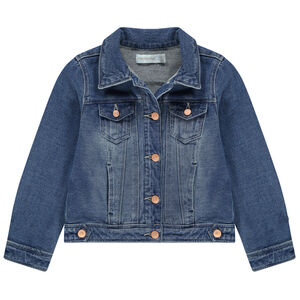 Chaqueta de muletón efecto desgastado con bolsillos  Main Chaqueta de muletón efecto desgastado con bolsillos