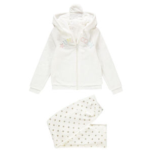 Júnior - Pijama polar de unicornio con capucha de fantasía en relieve  Main Júnior - Pijama polar de unicornio con capucha de fantasía en relieve