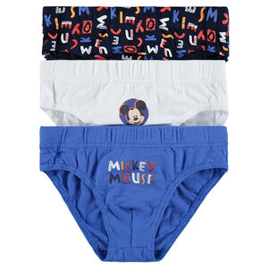 Pack de 3 slips de algodón con estampado Mickey ©Disney 