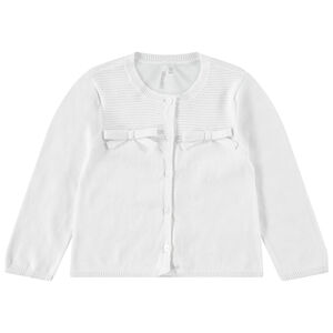 Chaqueta de punto con lazos planos del mismo color  Main Chaqueta de punto con lazos planos del mismo color