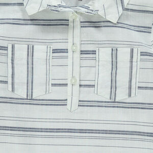 Junior - Camisa larga de rayas fantasía 