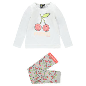 Conjunto de pijama con estampado de cerezas ©Smiley 