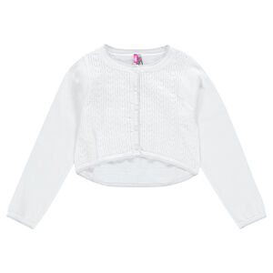 Chaqueta fina de algodón liso 