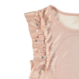 Júnior - Vestido de manga corta con volantes.   Main Júnior - Vestido de manga corta con volantes.