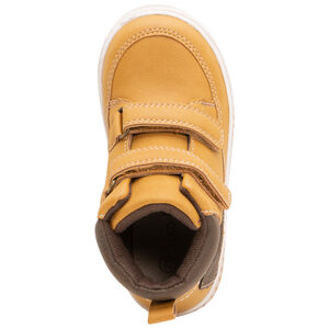 Botines con efecto de cuero de doble velcro 