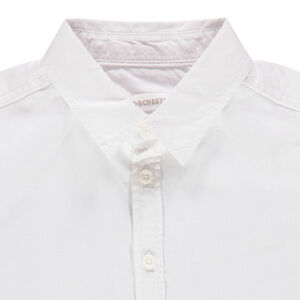 Camisa de manga larga blanca lisa niño 