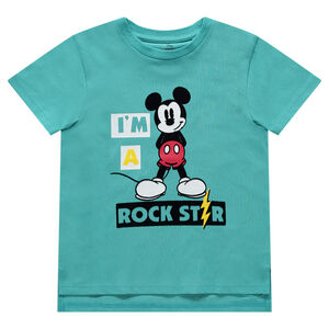 Camiseta de punto de manga corta ©Disney con estampado de Mickey 