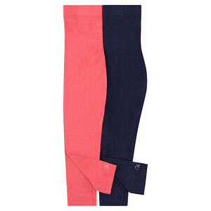 Juego de 2 leggings de punto con logo estampado  Main Juego de 2 leggings de punto con logo estampado