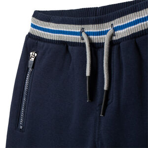 Pantalon de jogging en molleton gratté à inscriptions printées 