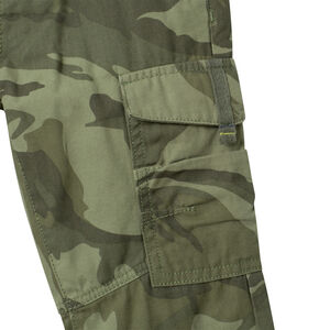 Pantalon cargo  en toile motif army 