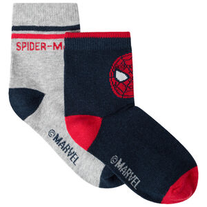 Pack de 2 pares de calcetines motivo  Spiderman 